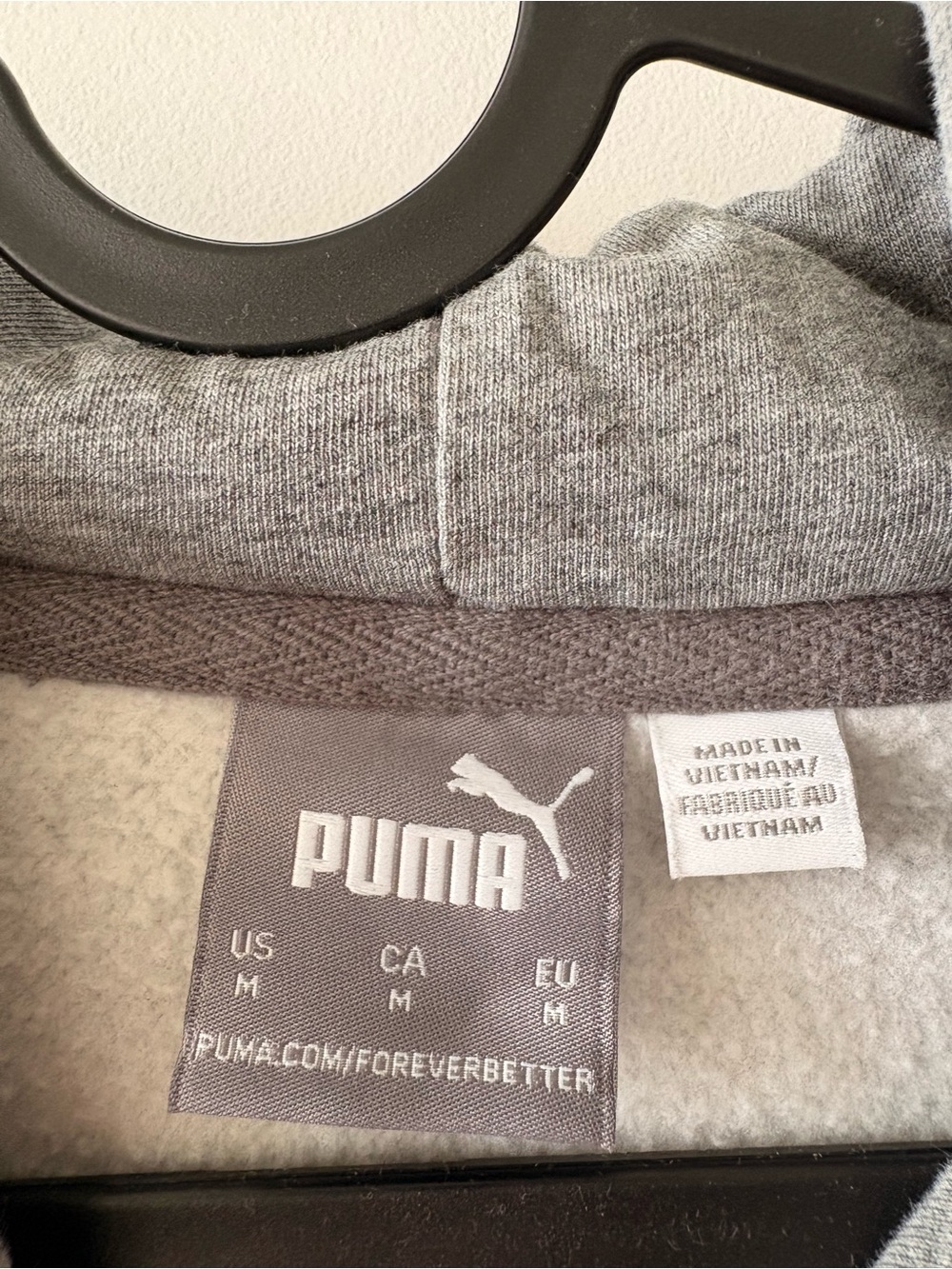 PUMA Men’s M Grey Hoodie Sweatshirt – Comfort Ever Better - Picture 2 of 8